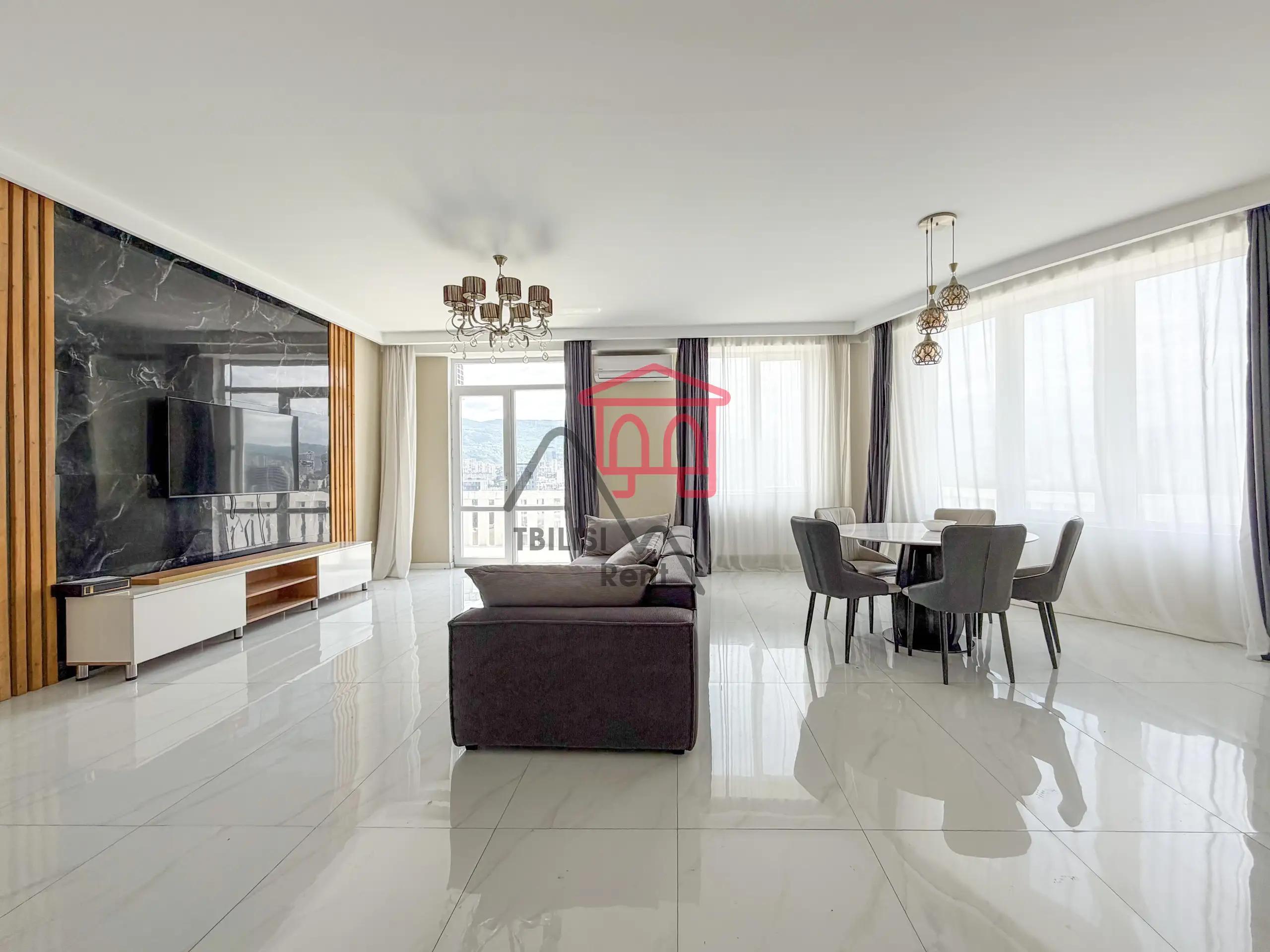 3-room apartment in Saburtalо, Tbilisi, 150m², new building