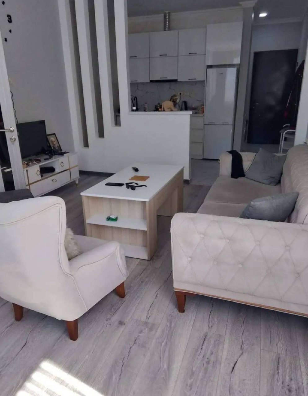 1+1 apartment in Batumi, pets allowed, balcony