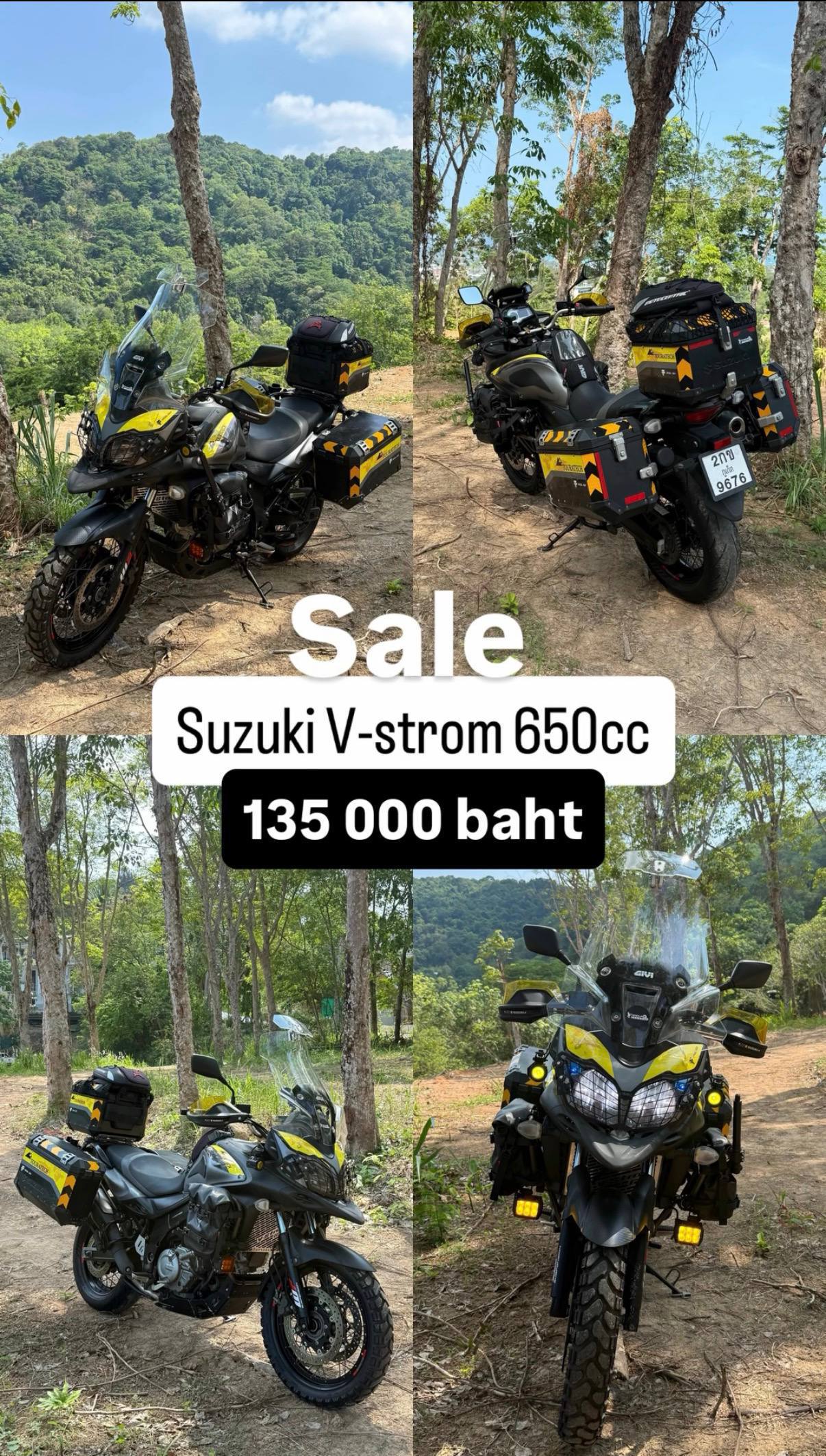 Продажа — Suzuki V-Strom 650, готовый к путешествиям