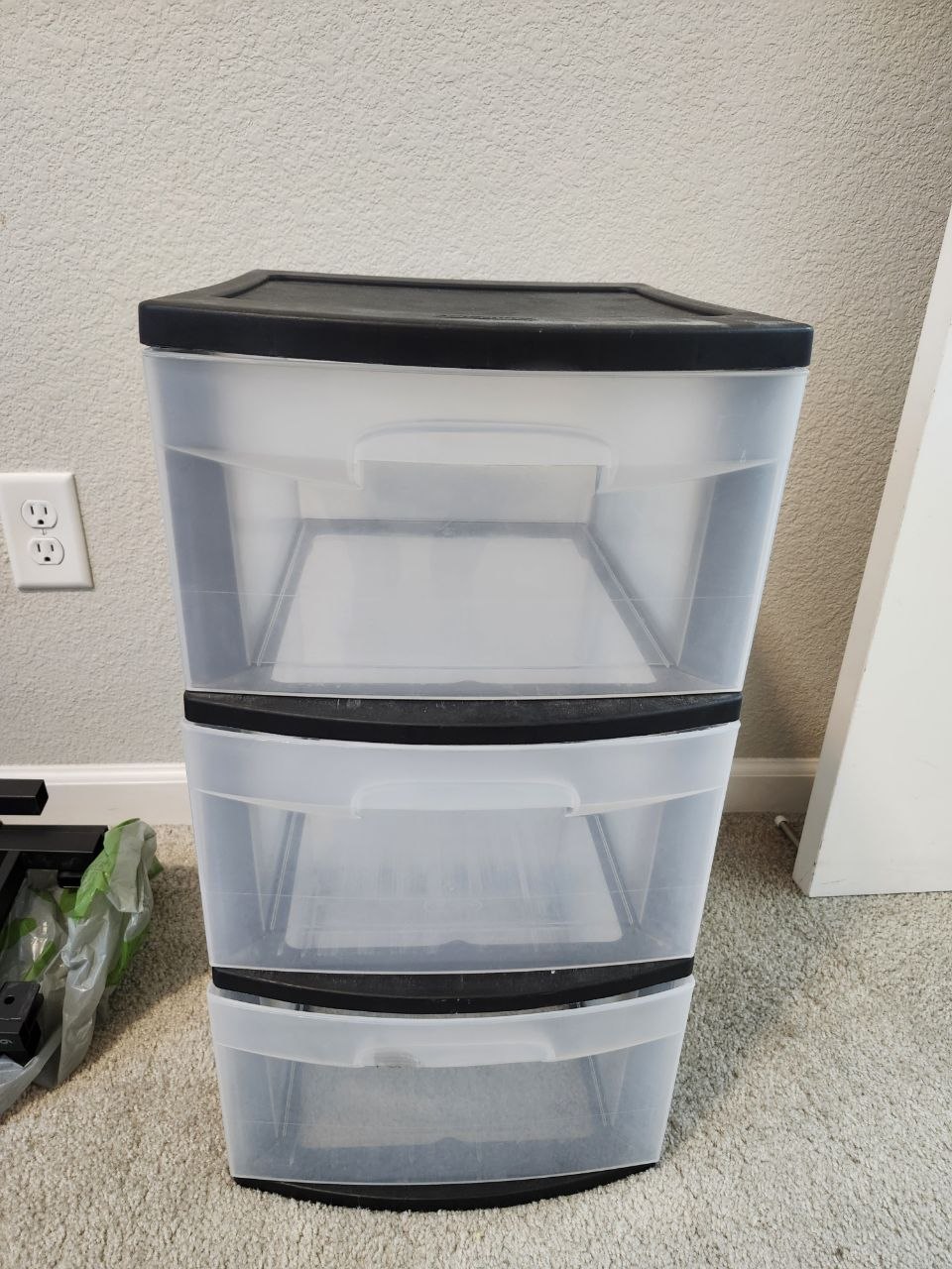 Plastic nightstand, free