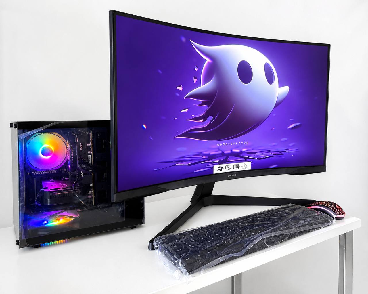 Продажа игрового компьютера с монитором Samsung Odyssey G5 32"