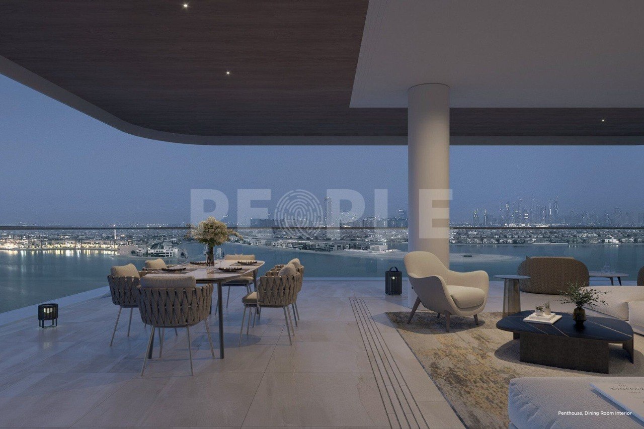 4BR apartment with sea view at Serenia Living, Palm Jumeirah, low floor