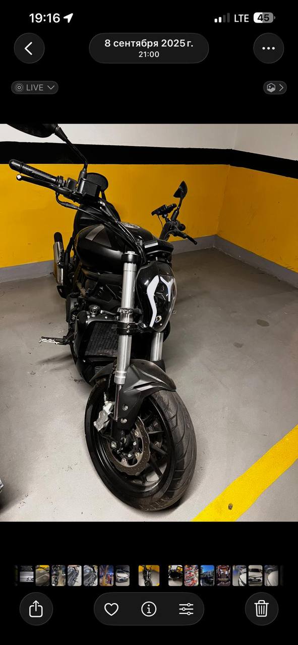 Продажа мотоцикла Benelli 502C 2021, 10000 км, отличное состояние, 230000₺