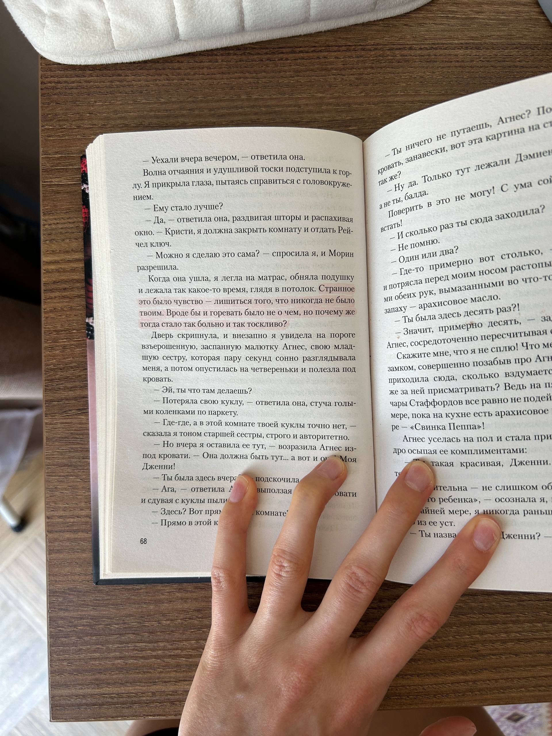 Книга 'Аспид' Кристины Старк и вещи из гардероба