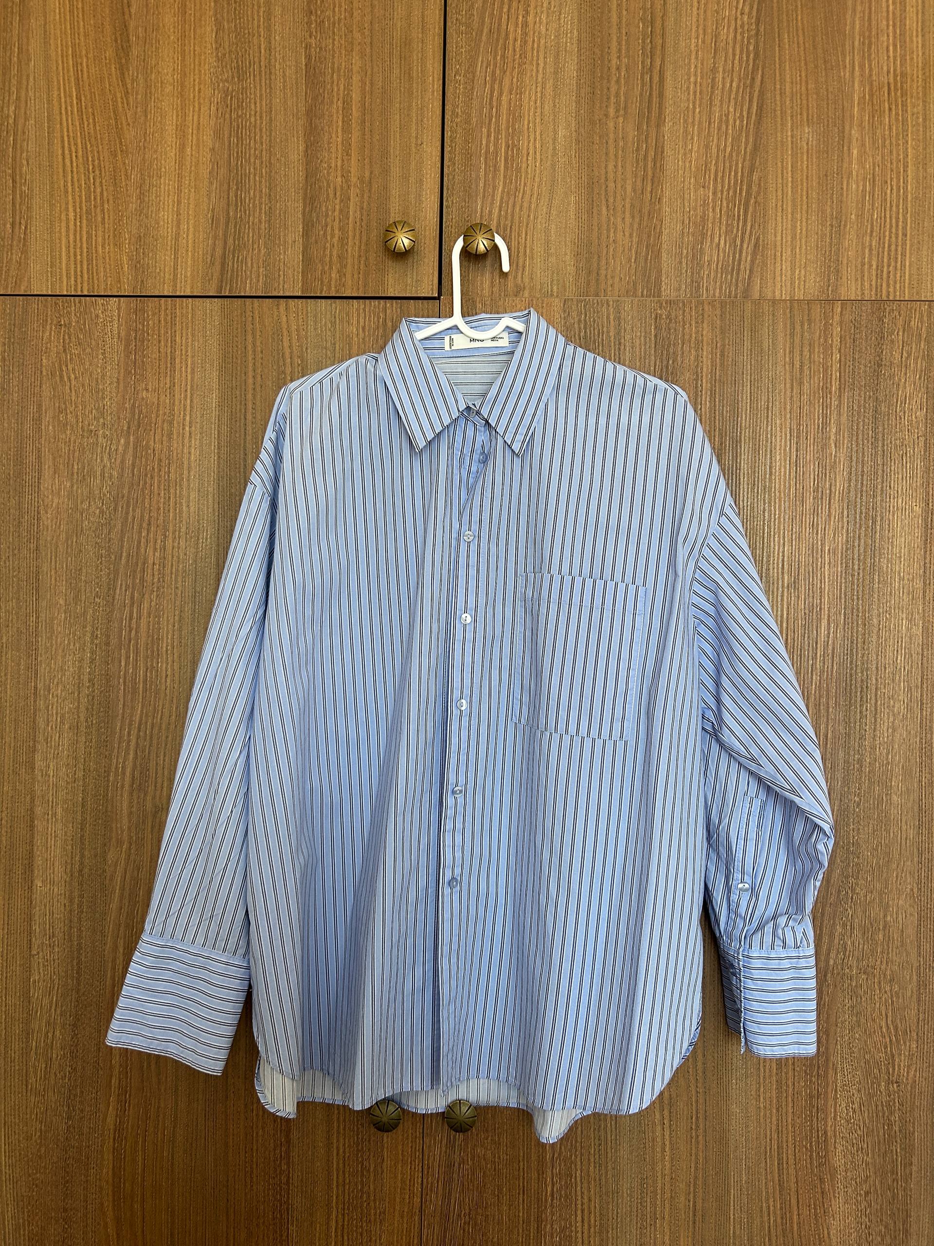 Продажа — Рубашка Mango полосатая, размер M, 25 лари