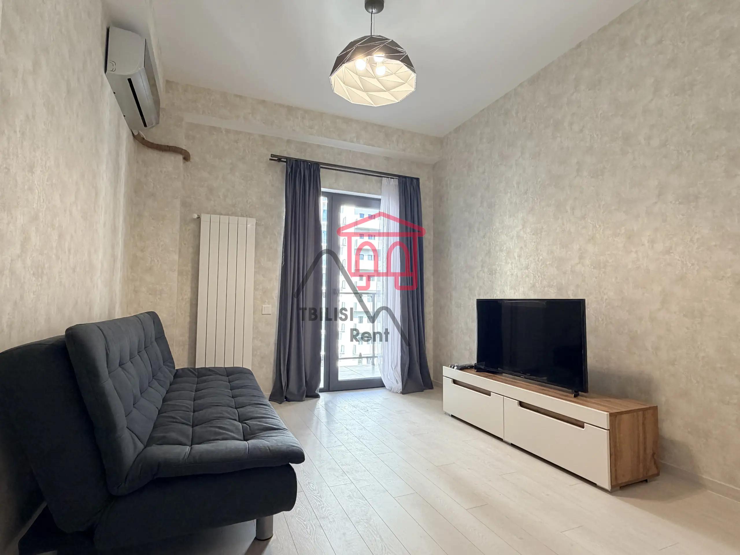 Квартира 55 м², 2 комнаты, новостройка на 17 этаже с балконом и кондиционером