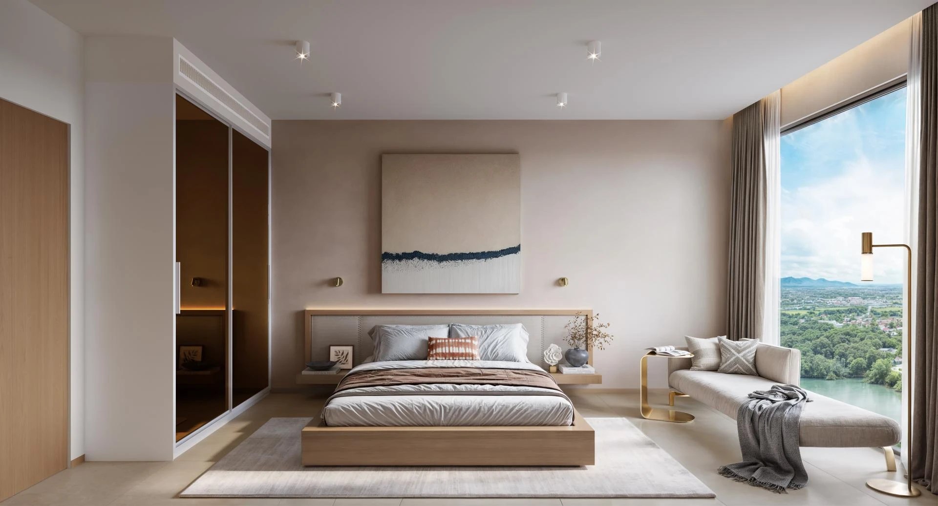 Studio Canal Heights by Damac, 464 sq.ft, high floor, premium view, 232k discount from OP