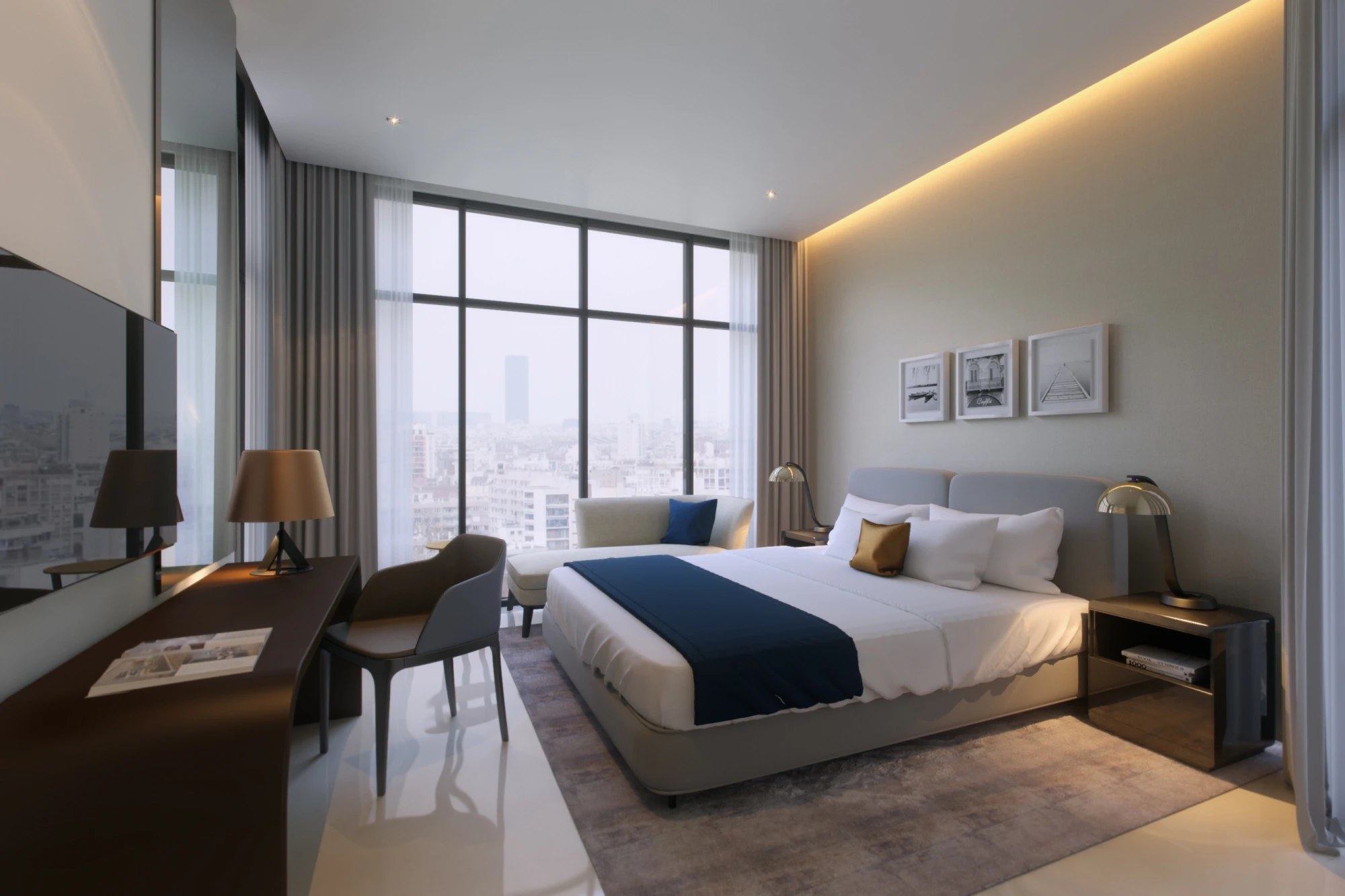 Studio apartment for sale in Business Bay, Prive B by DAMAC, 35sqmt