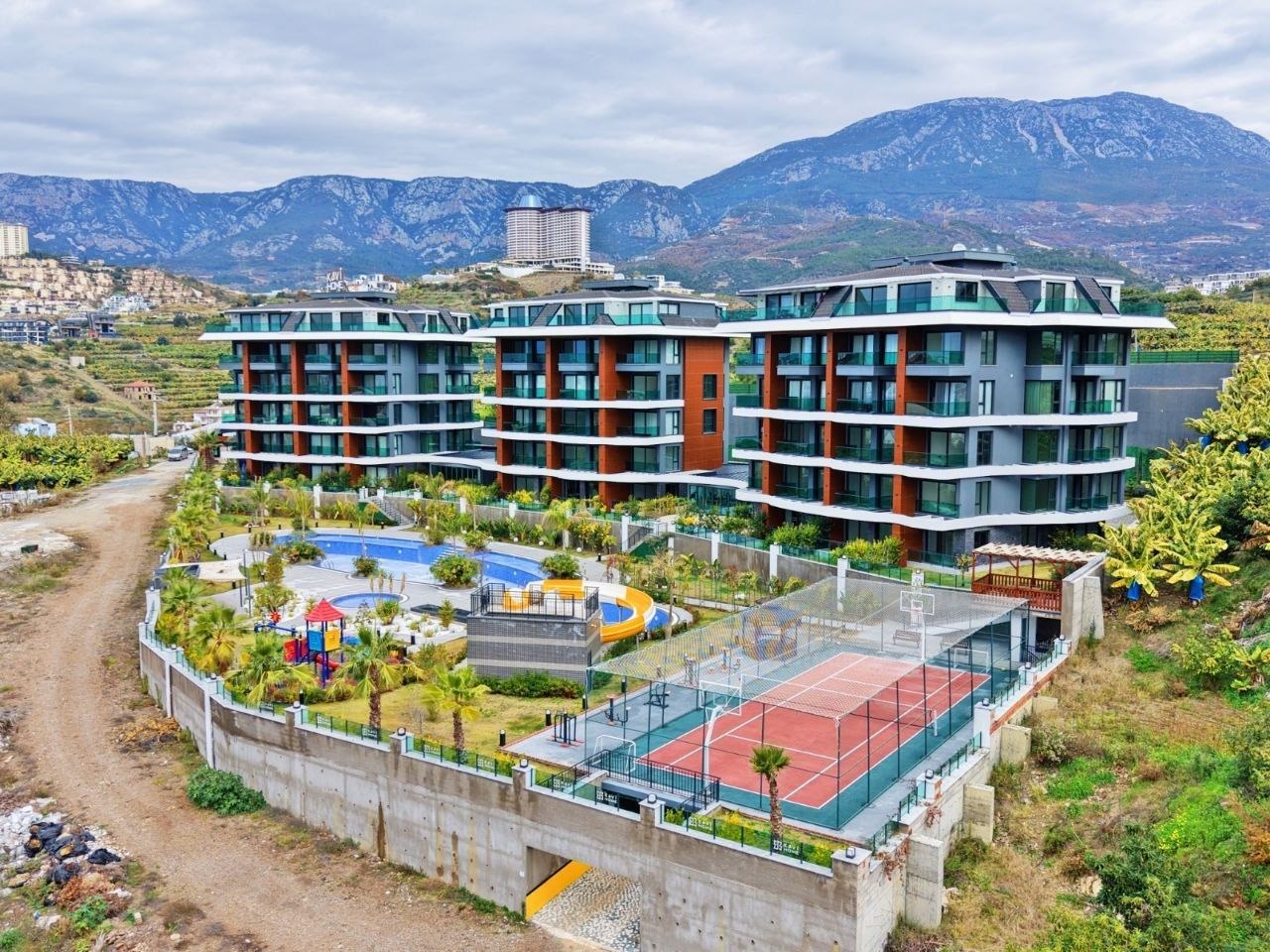 Продажа — Garden Duplex 2+1 в Kavi Velux, Алания Каргиджак
