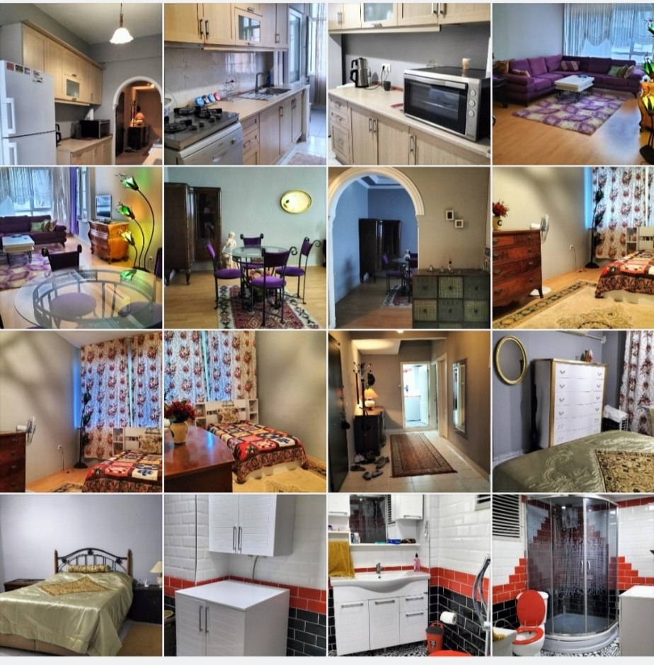 2+1 квартира с балконом в центре Анталии, Муратпаша, 120м2. 1300$/месяц (все услуги включены) или 38000 лир (6-12 мес), депозит 200$.
