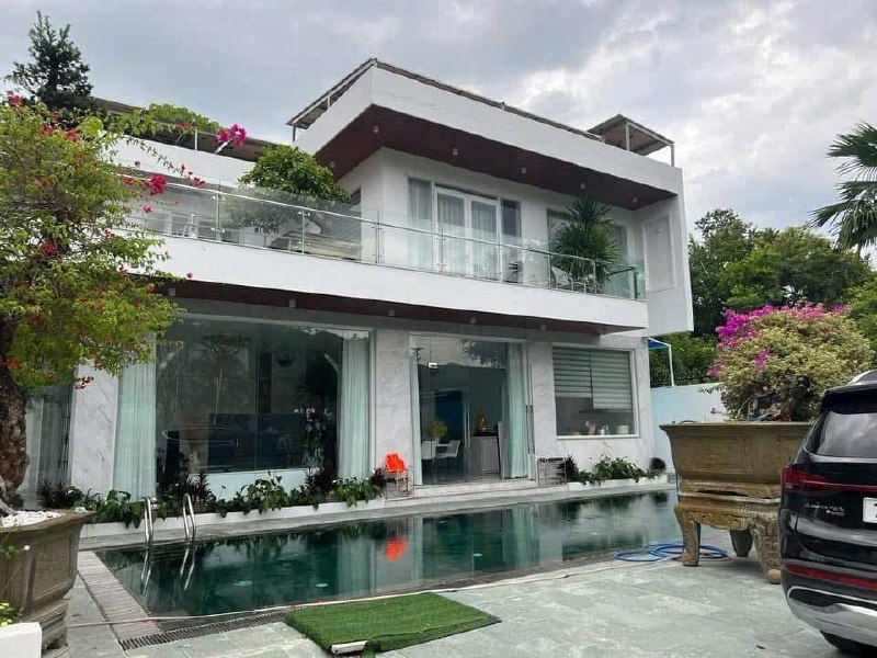 Villa for rent, 350m², 3 bedrooms, pool, garden, min 12 months, 25 Million VND/month