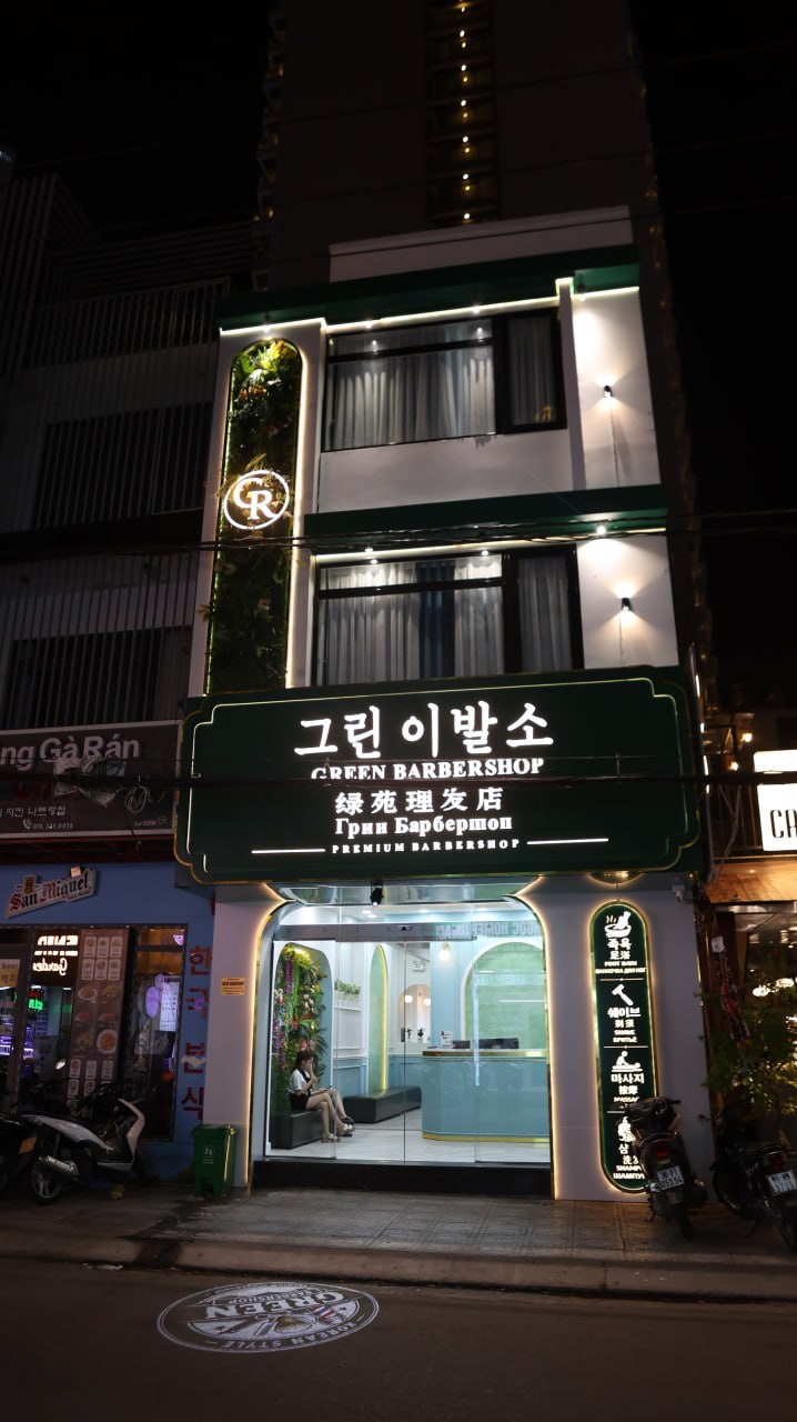 Green Barbershop Nha Trang — салон красоты в Нячанге: мытьё головы, массаж, SPA для ног, бритьё