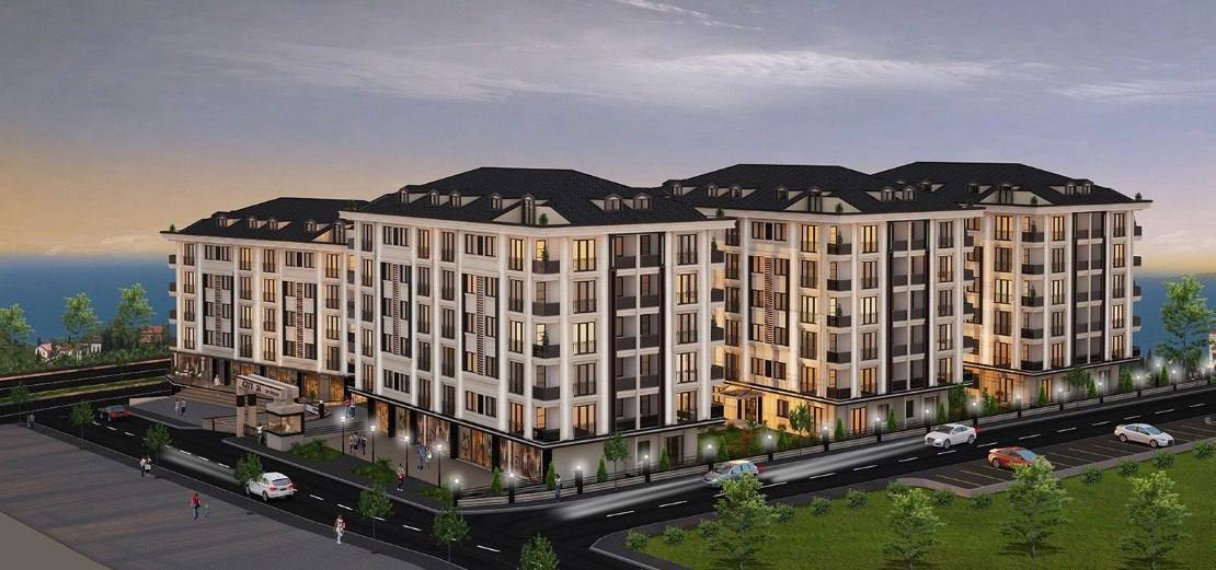 3+1 apartment in City 34, Istanbul, Beylikdüzü — long-term rental, 35,000 TRY/month, gated community